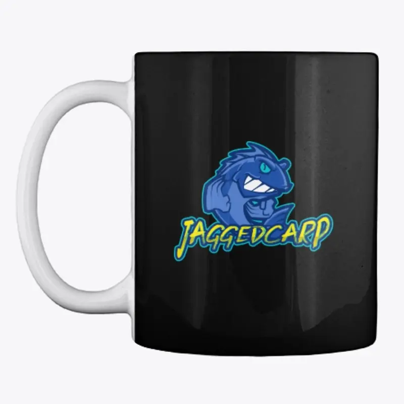 JaggedCarp logo mug